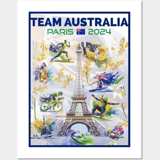 Team Australia - 2024 Posters and Art